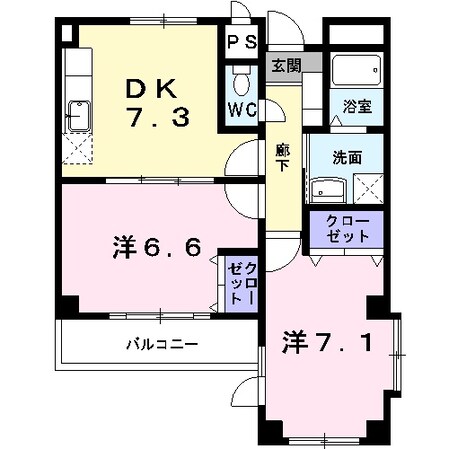 メディオの物件間取画像